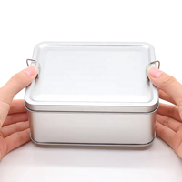 Boîte en étain pour gâteau à l'ananas prête à l'emploi, emballage pour boîte-cadeau de mariage, boîte en étain pour tiramisu, emballage alimentaire