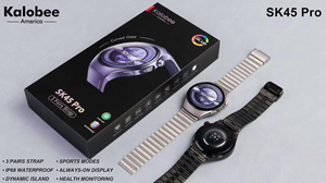 <span class=keywords><strong>Smartwatch</strong></span> Set SK45pro 1.53 pollici Impermeabile Cardiofrequenzimetro Ossimetro Chiamate BT Ricarica Wireless <span class=keywords><strong>Smartwatch</strong></span> per Uomo <span class=keywords><strong>con</strong></span> 3 Cinturini - Product Image 6