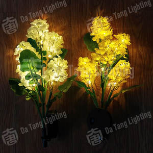 ดอกเรพซีดกลางแจ้ง ไฟ LED กันน้ำ IP65 สำหรับคริสต์มาสและฮาโลวีน สร้างบรรยากาศสนุกสนานในสนามหญ้าและสถานที่ท่องเที่ยว - Product Image 3