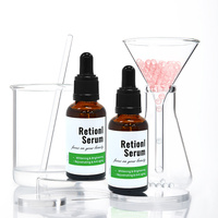 Sérum Visage au Rétinol Marque Blanche Anti-Âge Anti-Rides Acide Hyaluronique Sérum Éclaircissant et Dépigmentant Personnalisé OEM