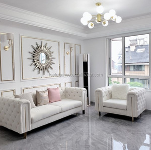 Chesterfield Luxury Genuine Leather Living <strong>Room</strong> Home Furniture Nordic Big Design Wooden Classical <strong>Arabic</strong> Sofa <strong>Sets</strong> - Product Image 1