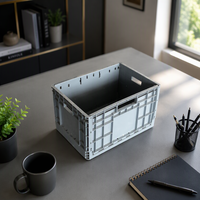 Boîtes en plastique personnalisables avec couvercles pour le stockage Contenants empilables pour entrepôt