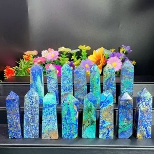 Piedras Preciosas Naturales al por Mayor: Torre de Azurita, Punta de Malaquita y <span class=keywords><strong>Crisocola</strong></span> para Decoración del Hogar - Product Image 2