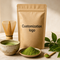 Poudre de Matcha, Poudre de Thé Vert pour Boba, Latte, Smoothie, Desserts, Pâtisseries, Mélange pour Boissons, Vente en Gros