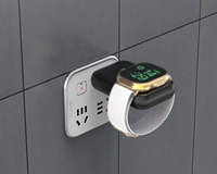 Cargador Inalámbrico Magnético 3 en 1 OEM, Banco de Energía con Función de Soporte de Carga, con Puerto USB-C Plegable