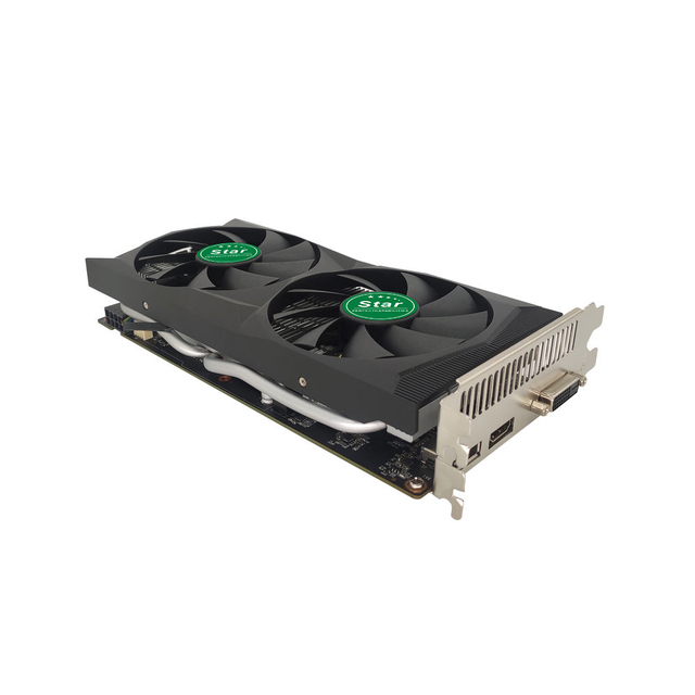 Best GeForce RTX 1660 Super GDDR6 PCI Express 12nm Desktop Graphics Card with DP/DVI Outputs New Fan for PC