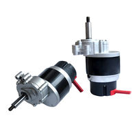 Motor Kursi Roda Listrik DC 24v yang Aman dan Handal 250/300W Kit Motor Kursi Roda dengan Rem untuk Kursi Roda