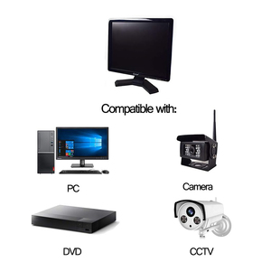 จอภาพ 1024*768 สำหรับทดสอบกล้องวงจรปิดแบบติดผนัง จอ LCD HD สำหรับกล้องวงจรปิด - Product Image 6