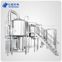 Equipo de Elaboración de Cerveza de Acero Inoxidable HG 1000 L para Uso Casero y en Cervecerías, Garantía de 6 Años, Fácil de Operar