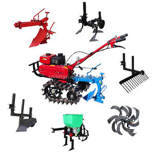 <span class=keywords><strong>Prix</strong></span> <span class=keywords><strong>d</strong></span>'usine Mini rotoculteur nouveau Type multifonctionnel Double chaîne Rail Tiller à vendre - Product Image 1