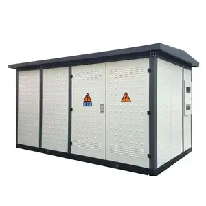 11kv European Type Electrical Prefabricated Substation Movable Box-type Substation