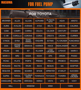 Kit de bomba de combustible de montaje de bomba de combustible de alta presión MASUMA 216 para Civic, Ford, Hyundai, <span class=keywords><strong>Renault</strong></span>, Accent Logan - Product Image 4