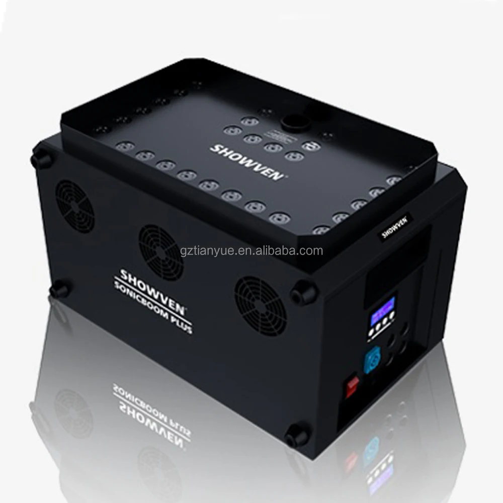 2019 новый продукт SONICBOOM PLUS SMOKEJET Новый сценический эффект CO2 StreamJet Машина DMX 512 контроль Showven Stage спецэффекты