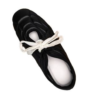 Zapatos planos de ballet vintage para mujer con cierre de correa cosida, parte superior de cuero genuino, suela delgada hueca, deportivos, de boca baja, de una sola pieza - Product Image 1