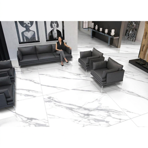 Italia Cream 1000x1000mm Polished Glazed Porcelain Floor <b>Tiles</b> Slab 100x100cm - Product Image 6