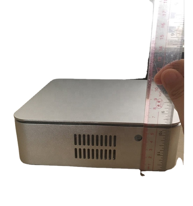 Хорошее качество индивидуальный корпус алюминиевый корпус мини ПК itx маленький корпус компьютера