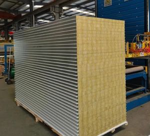 Panneaux sandwich en <span class=keywords><strong>laine</strong></span> <span class=keywords><strong>de</strong></span> roche ignifuges, d'isolation thermique et insonorisés Panneaux <span class=keywords><strong>de</strong></span> murs et <span class=keywords><strong>de</strong></span> toit en <span class=keywords><strong>laine</strong></span> <span class=keywords><strong>de</strong></span> roche Panneaux en <span class=keywords><strong>laine</strong></span> <span class=keywords><strong>de</strong></span> roche pour salles blanches - Product Image 2