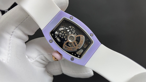 Modello 2026. Cassa in ceramica, design a forma di barilotto. Elegante e alla moda. Adatto per orologi meccanici da donna. - Product Image 6