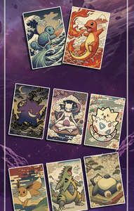 YQ Venta al por Mayor <span class=keywords><strong>de</strong></span> Cartas Coleccionables <span class=keywords><strong>de</strong></span> Anime Japonés <span class=keywords><strong>de</strong></span> Pokémon, Caja <span class=keywords><strong>de</strong></span> Sobres Sellada con Arte Premium Dibujado a Mano - Product Image 5