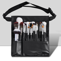 Ensemble de 15 pinceaux de maquillage DailyQueen Cosmetics, poils synthétiques noirs pour fond de teint, eye-liner, sourcils, fard à paupières