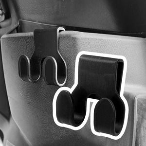 Double Hook Plastic Storage Hook For Electric Vehicle Box Mounting 0 1kg Capacity - Product Image 1