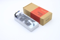 Kit d'installation complet pour serrure de porte battante d'ascenseur semi-automatique avec support de montage et ensemble de câbles