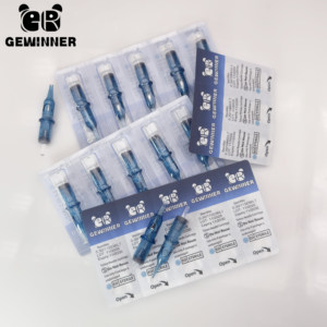 Jarum Cartridge Sekali Pakai Berkualitas Tinggi Harga Pabrik Grosir untuk Seni Tubuh dan Alis 20pcs/Kotak Steril - Product Image 4