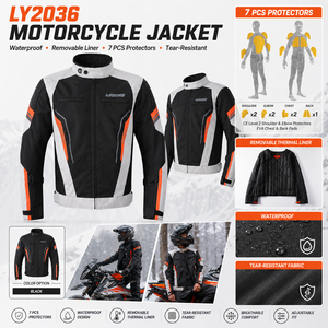 Abbigliamento <span class=keywords><strong>Moto</strong></span> Estivo Personalizzato, <span class=keywords><strong>Giacca</strong></span> da Motocross in Rete, Vendita all'Ingrosso di Abbigliamento per Motociclisti - Product Image 5