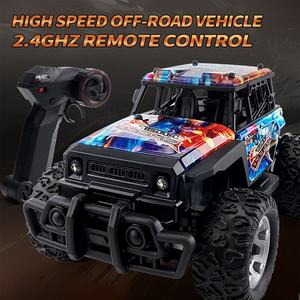 KSF 2.4G Voiture d'escalade hors route à grande vitesse Camion Rc <span class=keywords><strong>avec</strong></span> lumière Camion monstre tout-terrain Télécommande pour garçons Cadeaux - Product Image 2