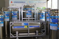 Cilindro Criogénico de Acero Inoxidable de 240hp, Hecho en China, para Gas Criogénico, Nitrógeno Líquido, Oxígeno/Argón/CO2