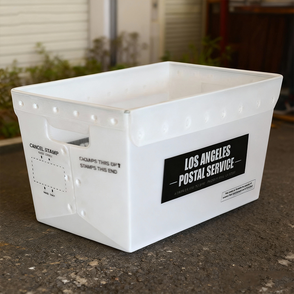 Factory Wholesale White Moisture Proof Hollow Panel Tote Logistics Box Corrugated Plastic Printable Container