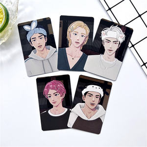 5 unids/set KPOP <span class=keywords><strong>Virtual</strong></span> Idols PLAVE Photocards doble cara impermeable LOMO tarjetas postales YEJUN NOAH BAMBY EUNHO Fans Collection - Product Image 6