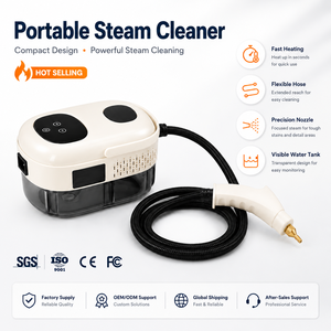 Nettoyeur vapeur portable haute pression, machine de nettoyage à la vapeur multi-usages pour la maison, la cuisine et la voiture, 3 bars, OEM ODM - Product Image 1