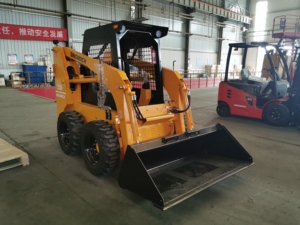 جرافة انزلاقية هيدروليكية بالكامل حاصل على شهادة Ce مع مرفقات - Product Image 3