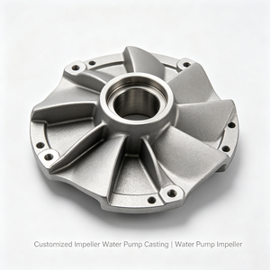 Impeller de pompe à eau personnalisé en acier inoxydable moulé, petites pièces moulées pour pompes - Product Image 1