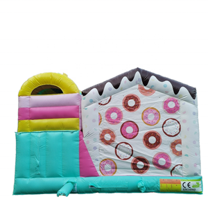 Alquiler Comercial de Brincolines Inflables con Temática de Casa de Dulces, Trampolín Inflable, Castillo Inflable, Brincolín Navideño - Product Image 5