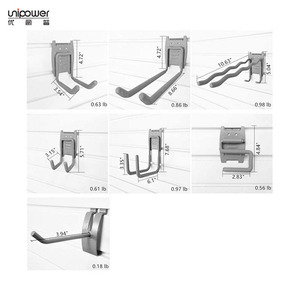 Unipower Wall Mount <b>Hooks</b> Heavy Duty Garage Storage Rack Organizer Metal <b>Hook</b> Set for <b>Tools</b> and Equipment - Product Image 2