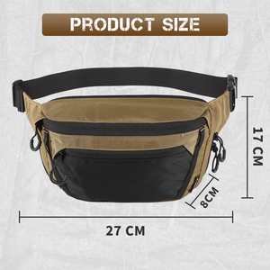 Riñonera Táctica Cordura CCW para Ciclismo, Senderismo y Uso Diario, Bolsa de Cintura Táctica para Hombre - Product Image 4
