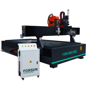 2022 en ucuz özel lavabo lavabo kesme oyma makinesi SH-1325 taş cnc router mermer kesme makinesi - Product Image 2