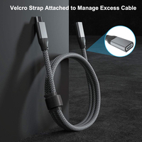 Kabel Ekstensi Data 4K Video 3.2 Gen2 10Gbps, Kabel Ekstensi Usb 3.1 Tipe C Pria Ke Wanita