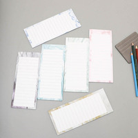 Bloc de Notas Magnético Personalizado para Refrigerador, Lista de Tareas y Lista de Compras, Bloc de Papel Magnético para la Escuela y el Hogar