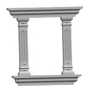 Roman Column Decorative Window Cover Mold Stylish Mould for Home or Office Decor