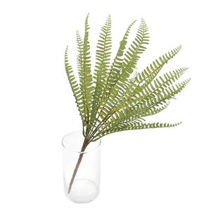<span class=keywords><strong>Feuillage</strong></span> d'herbe en plastique réaliste 46cm Herbe de fougère artificielle pour la décoration de jardin - Product Image 2