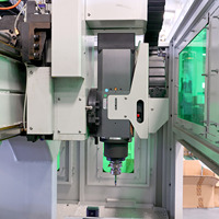 Centro de Mecanizado CNC de 4 Ejes de Alta Velocidad, Especializado en la Fabricación de Muros Cortina de Aluminio