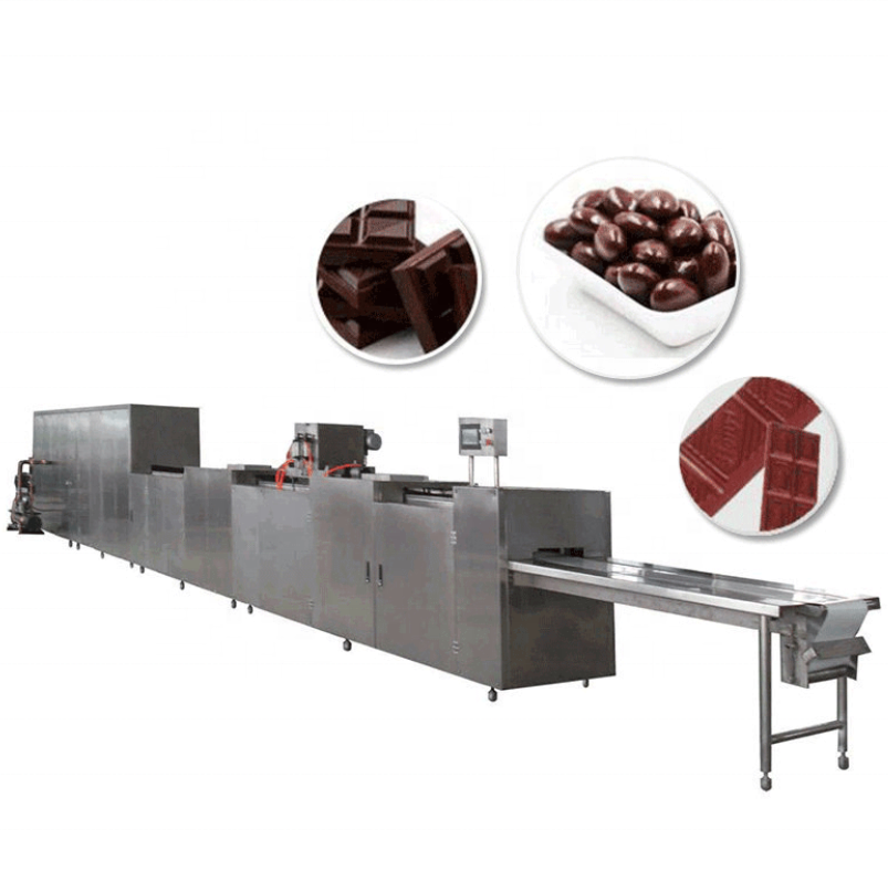 Automatic Biscuits And Chocolate Bar Packing Machine Production Line / Automatic Chocolate Production Line