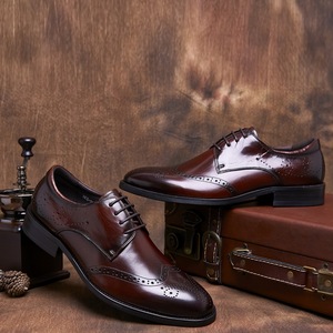 Zapatos Formales de Piel Vacuna Genuina con Punta Puntiaguda, Impermeables, Transpirables, con Soporte de Arco, para Hombre, para Todas las Temporadas - Product Image 3