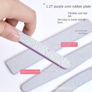Professional Custom Logo Manicure Buffer <b>Nail</b> <b>File</b> Sandpaper Lime Polishing Equipment with Printing for <b>Nail</b> Art - Product Image 2