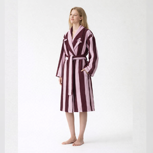 BODHANA 2026 Custom Logo High Quality Luxury Bath Robes For Women Winter Soft Casual Style Bathrobe For Women