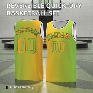Maillot de basket-ball réversible personnalisé pour hommes, sans manches, en mesh, pour l'entraînement et les matchs - Product Image 2