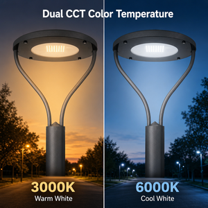 ไฟสนามอลูมิเนียมหล่อขึ้นรูปสำหรับภายนอกอาคาร IP65 AC LED กำลังไฟ 29 วัตต์ 6000K แสงเดย์ไลท์ พร้อมรีโมทคอนโทรล สำหรับสวนสาธารณะและไฟตกแต่งถนน - Product Image 4